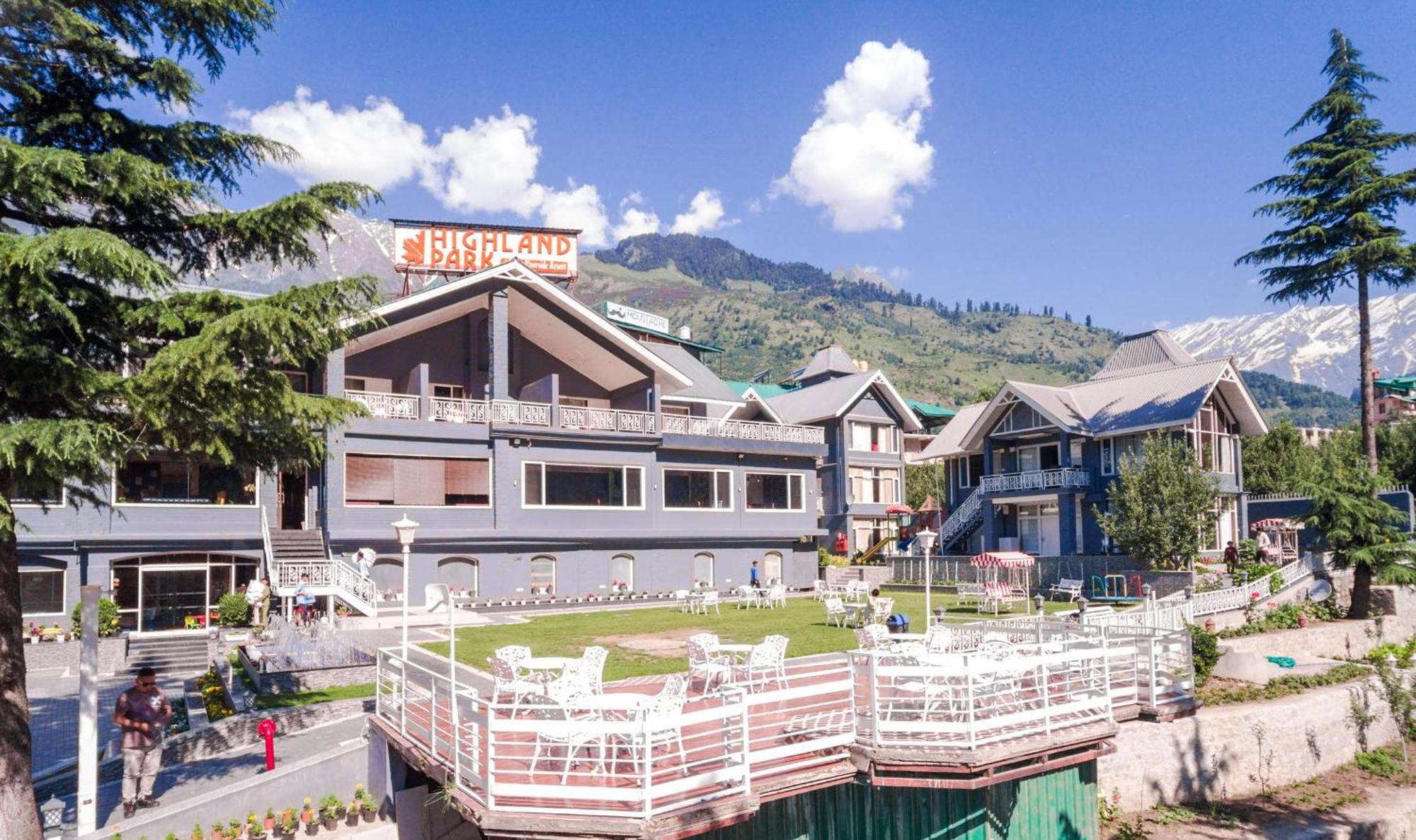 The Highland Park Hotel Manali  Exterior photo